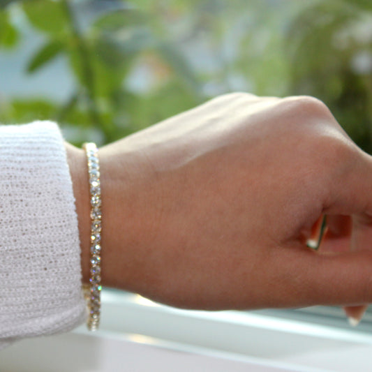 lab Diamond Tennis Bracelet