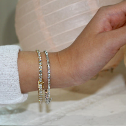 lab Diamond Tennis Bracelet