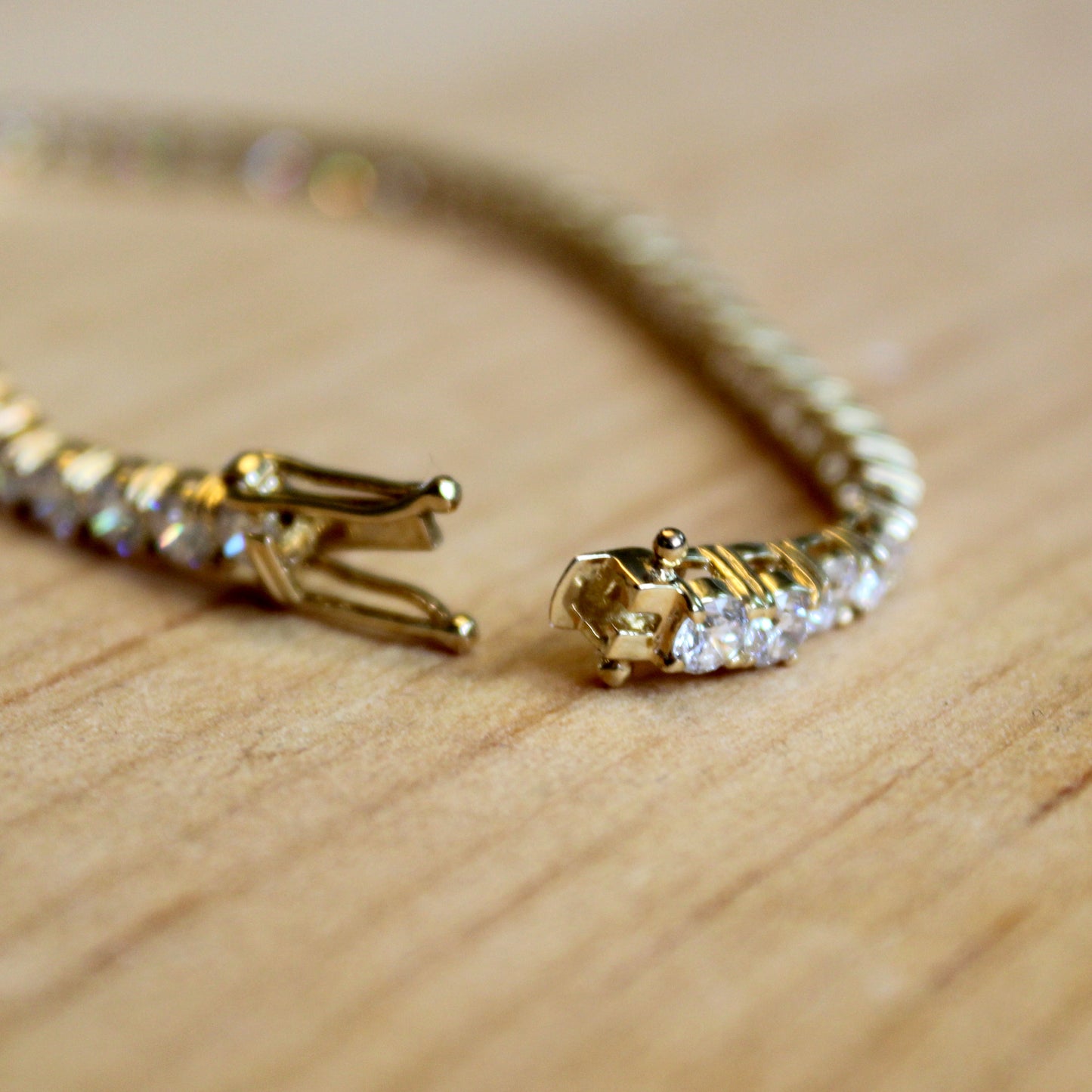 lab Diamond Tennis Bracelet