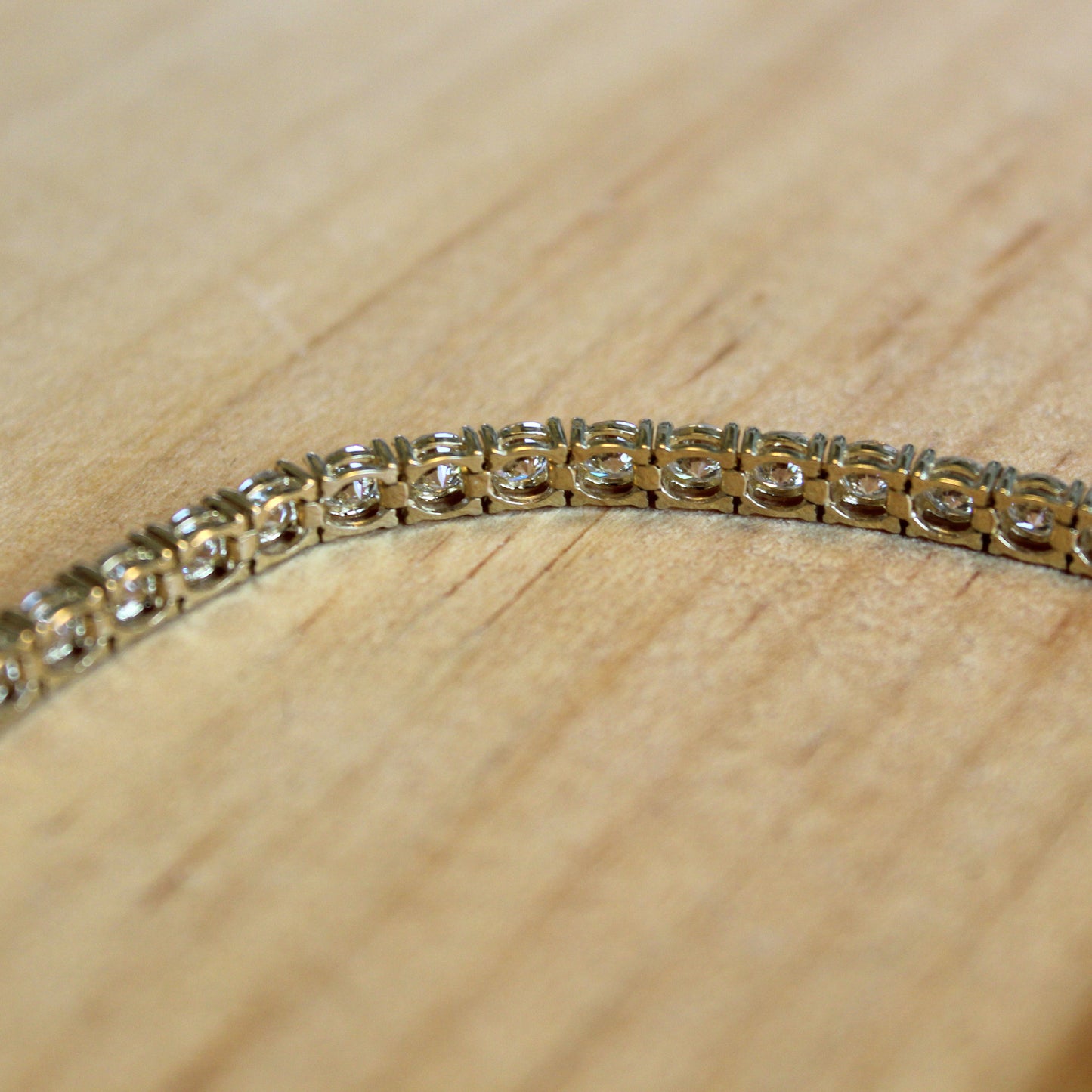 lab Diamond Tennis Bracelet