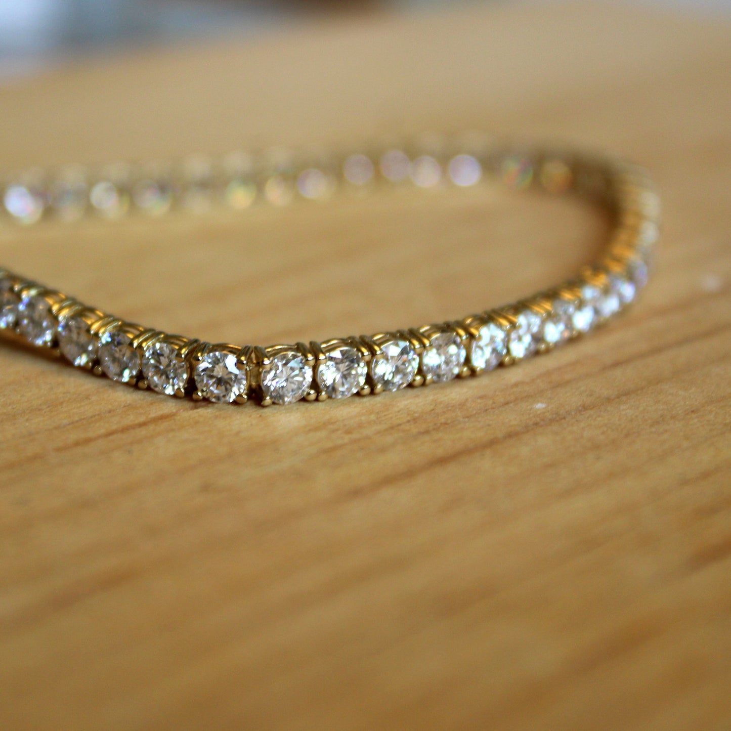 lab Diamond Tennis Bracelet