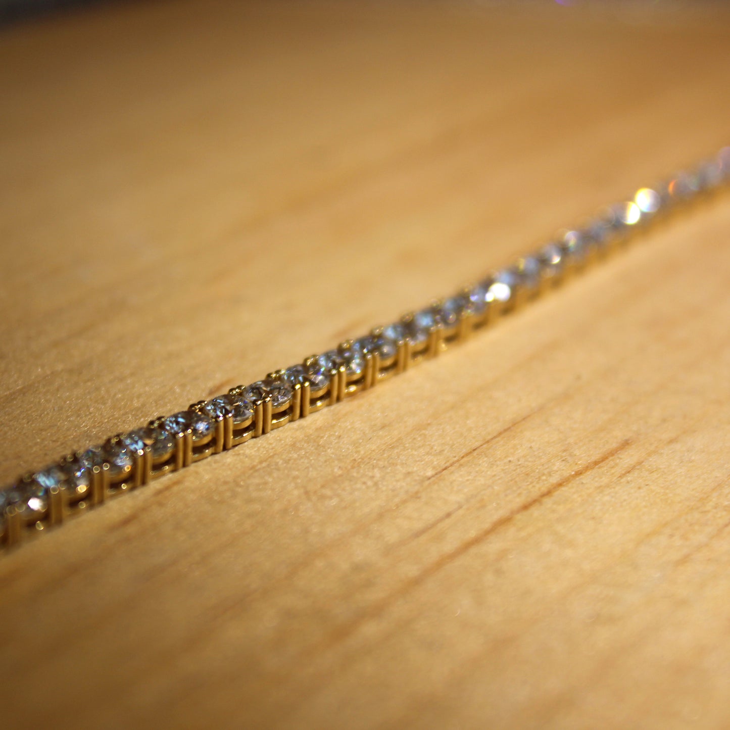 lab Diamond Tennis Bracelet