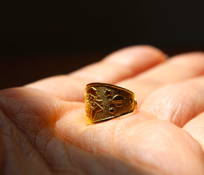 Dohl Ring 24k Prince2 baby ring