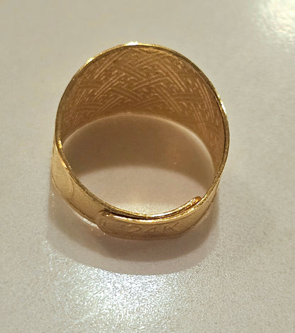 baby ring, dol ring, 1st birthday ring, baby angel ring, 24k ring, 돌반지, 백일반지, 24k solid gold ring for a baby, baptism ring, baby gift, gift